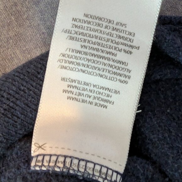 Polo by Ralph Lauren Navy Blue Crew Neck Sweater - Picture 7 of 12